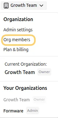 Open Organization Members